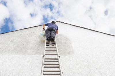 Peinture extérieure à Droux — façades et ravalement